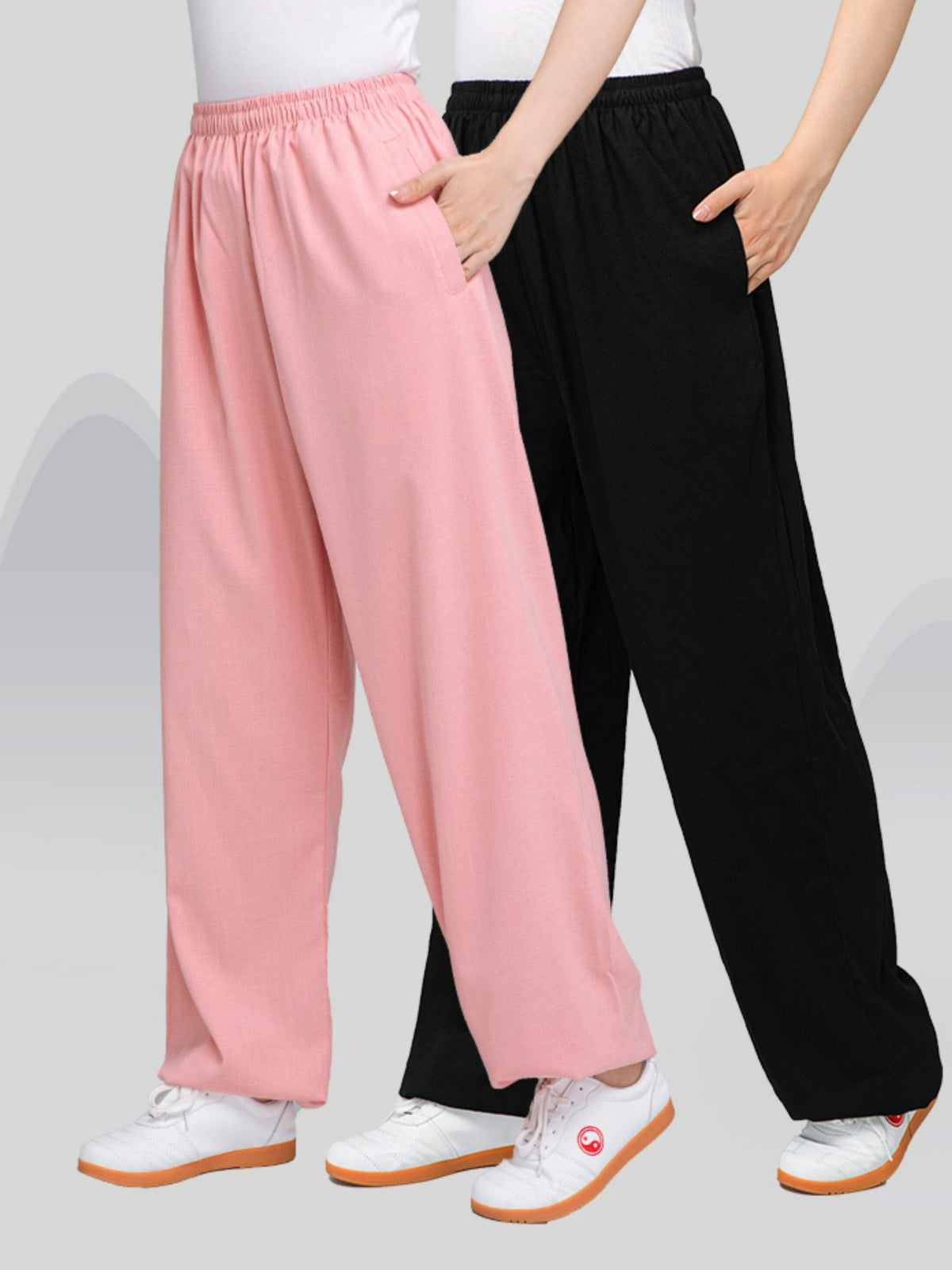 Tai Chi Pants for Women – Cotton Linen Bloomers for Qigong & Martial Arts Practice