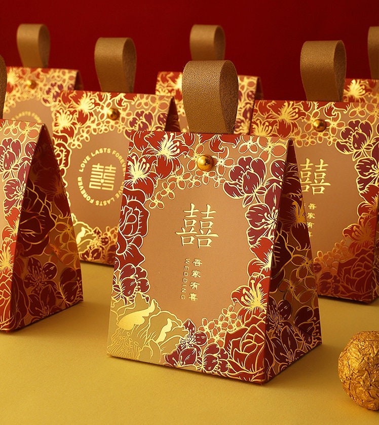 Double Happiness Favor boxes | Bouquet (Set Of 20)