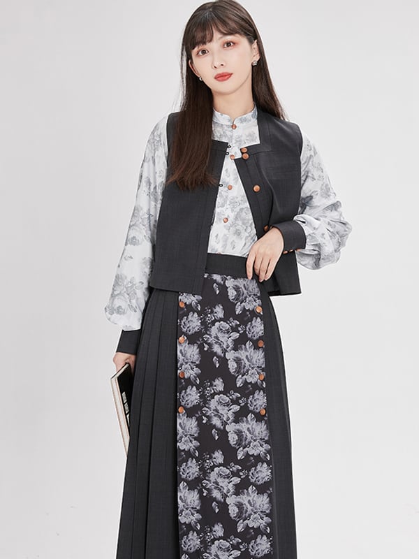 Chinese Fashion Dress Modern Hanfu Women
