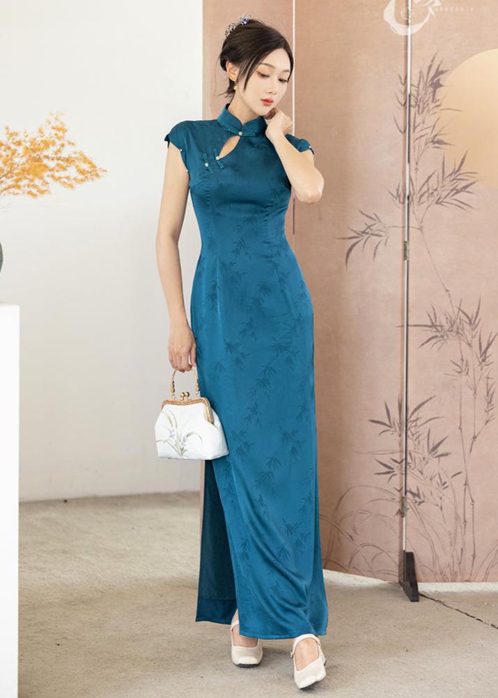 Indigo | Modern Qipao Dress (青黛)