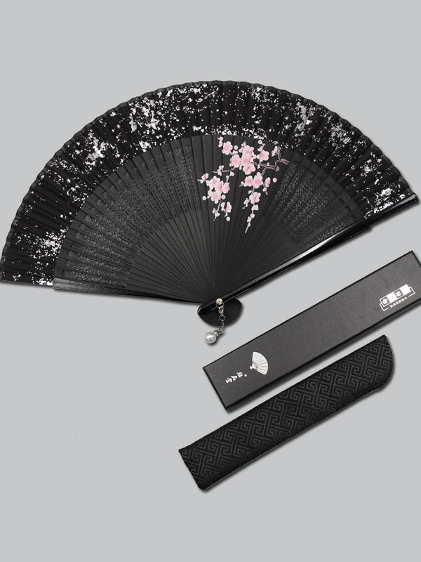 Asian Hand Fans Portable Antique Small Folding Fan