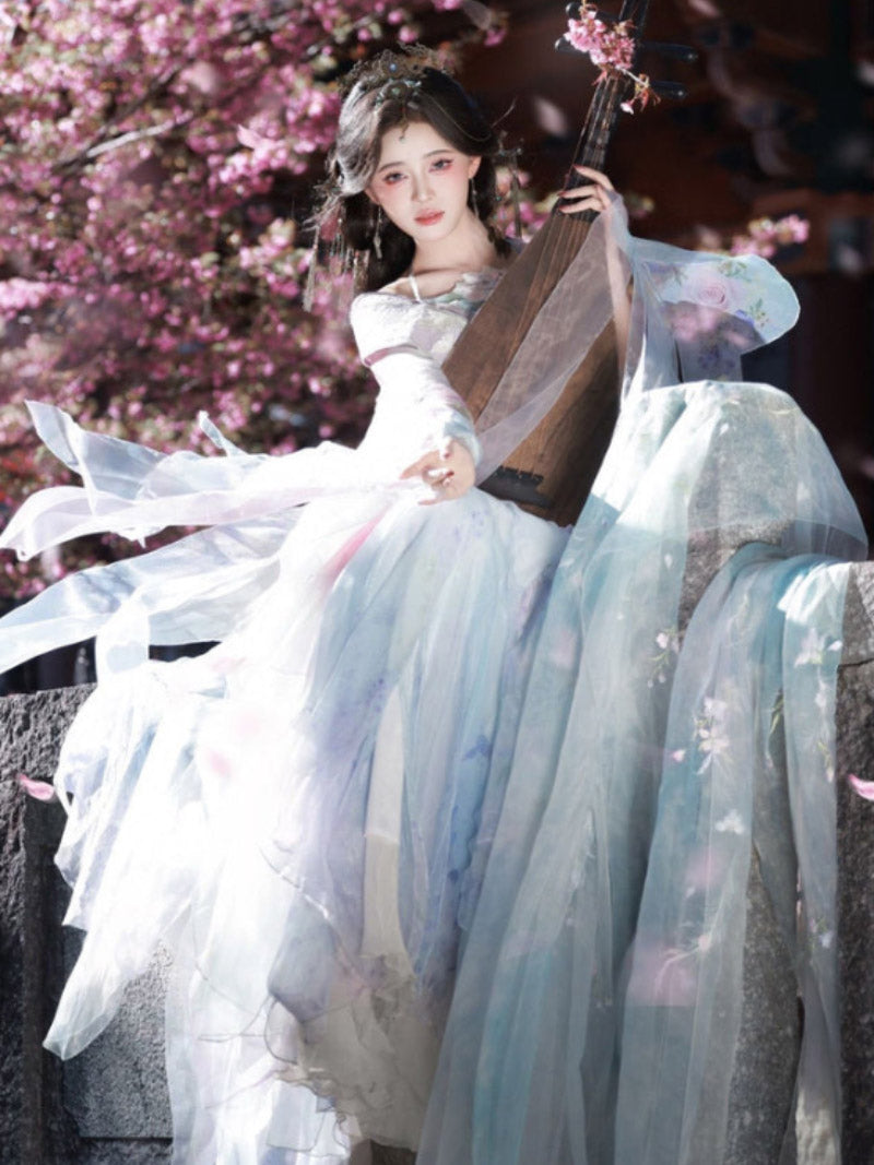 Wei Jin Dynasty Qiyao Ruqun Hanfu | Fairy
