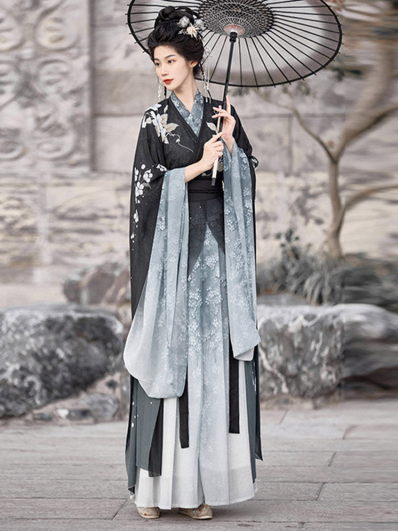 Wei Jin Dynasty Qiyao Ruqun Hanfu | Moli 墨梨