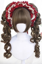 Special Roman Ringlet Curls Sweet Lolita Wig Set 3 Colors