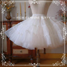 Extreme Puffy A-line Lolita Petticoat, 18" (45cm) Length, Cotton Lining