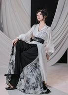 Plum Ode | 4-Pieces Modern Pants Set (梅花词)