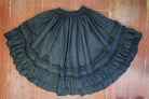 Cotton Lolita Embroidered Petticoat, Rose Hem