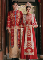 Shimmering Duo, Matching Groom Set