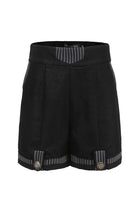 Black Eternal Dawn Retro Elegant Handsome Neutral Prince Gothic Ouji Shorts