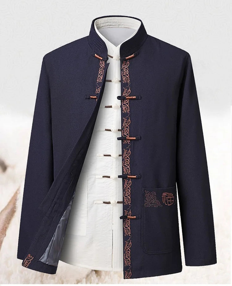 Traditional Chinese Mandarin Tang Jacket Suit | Fu
