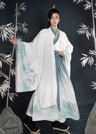 Wei Jin Wuxia Style Qiyao Ruqun - Bamboo Rhyme 竹韵