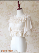 Butterfly Cookies - Summer Fly Sleeves Lolita Chiffon Blouse
