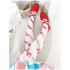 Sweet Lolita Knee Stockings, Bow Print