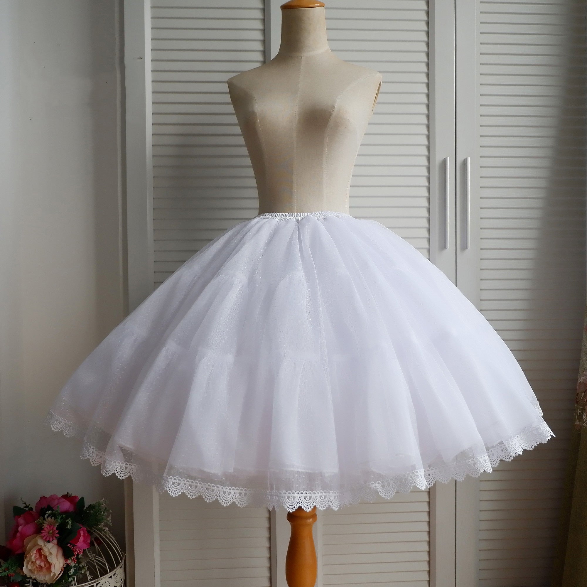 60 Meters A-Line 5 Layers Lolita Petticoat, 21.7" (55 cm)
