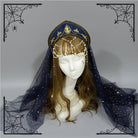 Foxcherry - Retro Lolita Gorgeous Bead Chain Headdress Multicolors