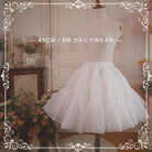 Dailywear A-Line Lolita Petticoat, 18" (45cm), Cotton Lining