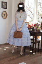 Marguerite Daisy - Classic Lolita Cotton Lining Skirt, Side Pocket