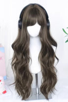 Side-Swept Bangs Soft Loose Waves Sweet Lolita Wig 2 Colors
