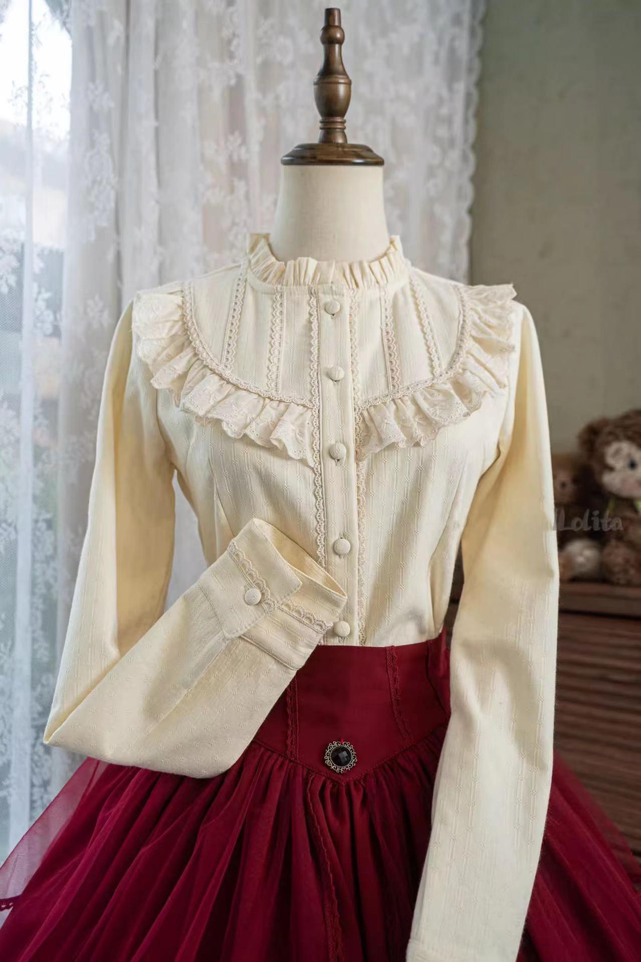 Daily Lolita Shirt Winter Shirts