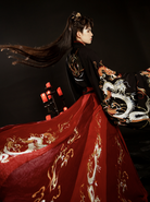 Wei Jin Dynasties Chinese Wedding Hanfu Groomswear | Dragon Lord