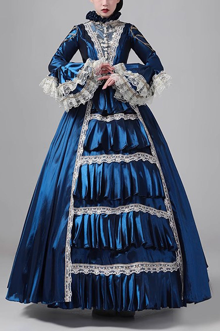 British Medieval Court Embroidery Cardigan Vintage Princess Lolita Victorian Dress 5 Colors