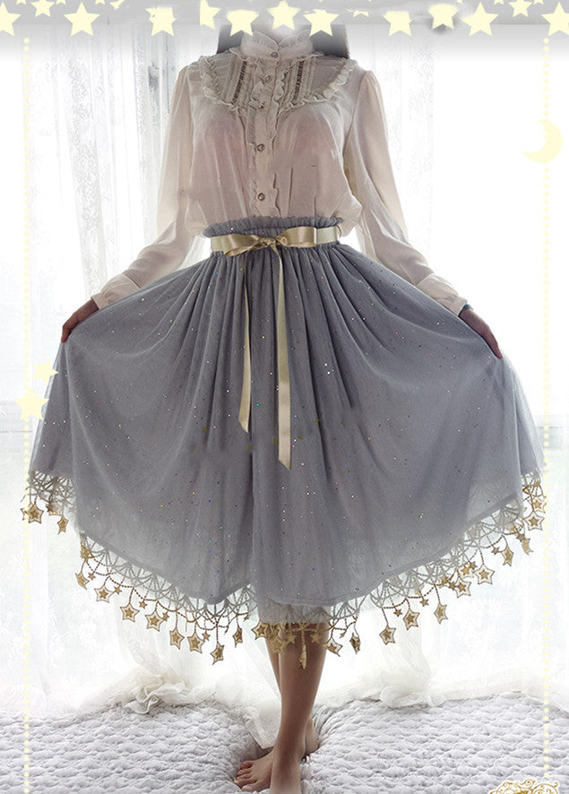 Stary Night - 19.7" (50 cm), 23.6" (60 cm), Lolita Underskirt