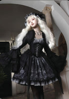 Bone-Eroded Butterfly - Gothic Lolita JSK & SK Set
