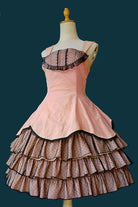 [Waltz] Triple-Layered Ruffle Stitching Lace Sweet Lolita Dress 2 Colors