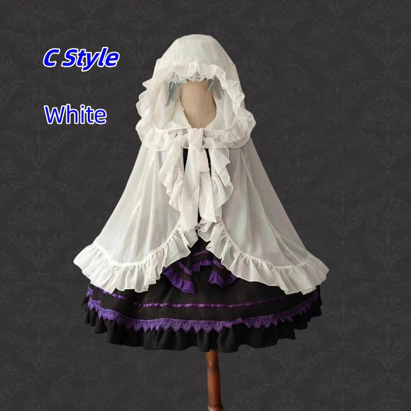 Teddy Bear - Sheer Lolita Cardigan Long Sleeve Lolita Cape Rabbit Ear