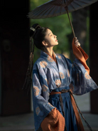 Jiye 霁夜 Clear Night Jin Dynasty Ruqun Set