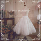 A Line Daily Wear Petticoat, 23.6" (60 cm), Cotton Lining