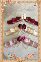 Doll House - Sweet Lolita Accessory Bow Rose Brooch