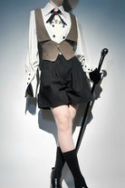 Brown [Little Detective] Ouji Handsome Lolita Vest