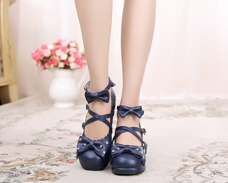 Sweet Lolita High Heel Handmade Shoes