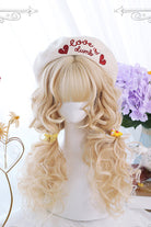 Wool Curl Medium Length Curly Hair Sweet Lolita Wigs