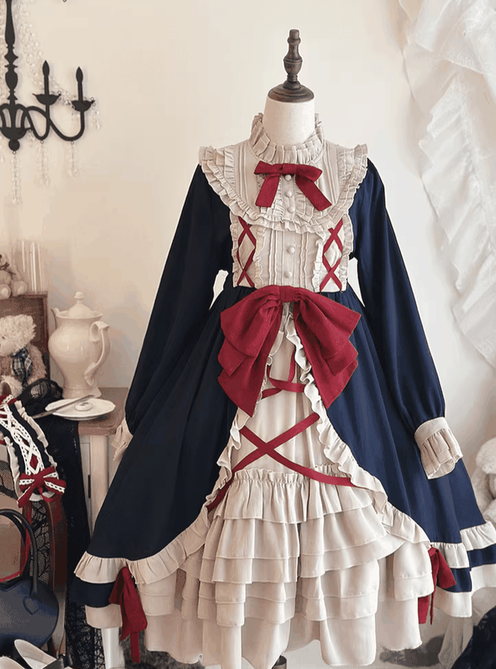 Halloween Plus Size Lolita OP Dress