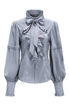 Original Retro Immortal Endless Promise Lace Bow Ouji Lolita Blouse