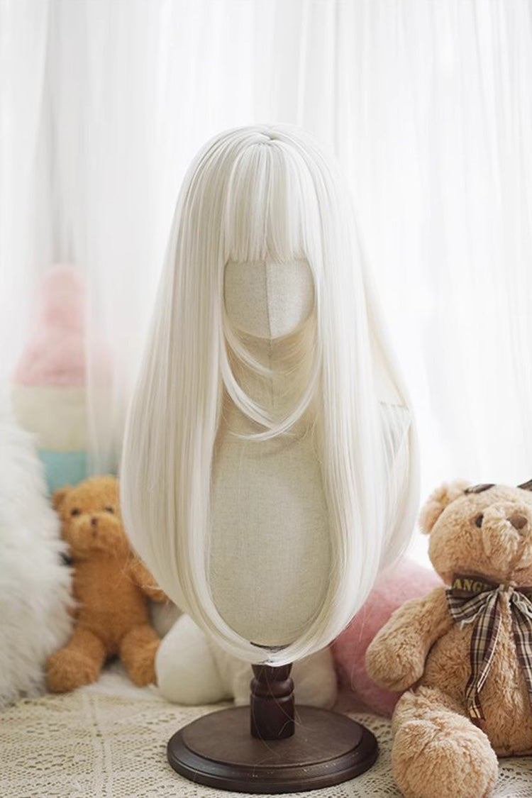 Daily Sweet Elegant Lolita Straight Wig 6 Colors