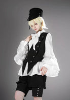 Ashes - Vintage Ouji Lolita Blouse and Shorts Set