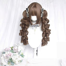 Sinwavy - Doll Like Lolita Wig, Detachable Curl Ponytails