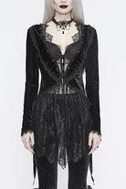 Black Knitted Mini Womens Jacket Dress