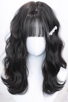 Natural Black Clip-in Curls Hair Topper Lolita Wig