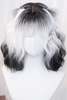 Ombre Airy Bangs with Curls Sweet Lolita Wig 3 Colors