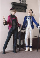 Coffin of Pilgrimage - Medieval European Ouji Lolita Shirt & Pants Suit