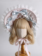 Lolita Headdress, Bunny Ear KC, Embroidered Lace