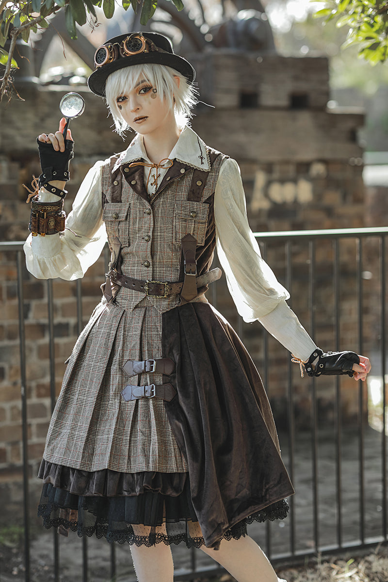 The Spirit of the Adventurer - Punk Lolita SK and Vest