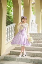 Midsummer Star - Foil Printing Lolita JSK Dress Solid Color