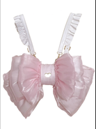 Satin Butterfly Bow Bag Versatile Elegance Lolita Bag