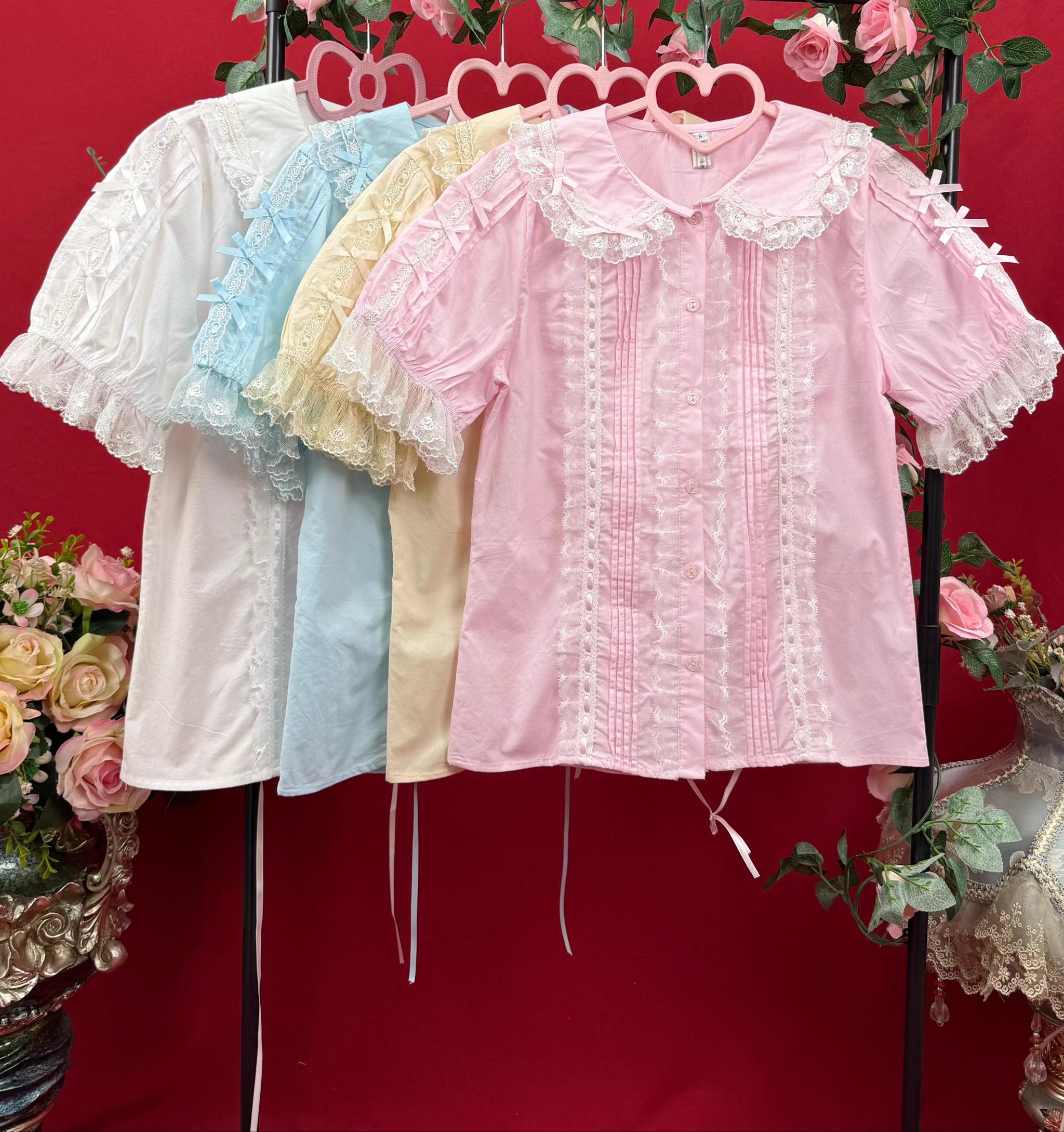 Lanxin Shirt - Cotton Sweet Lolita Lace Blouse