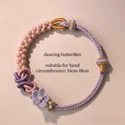 Dancing Butterflies Handwoven Chinese Knot Bracelet